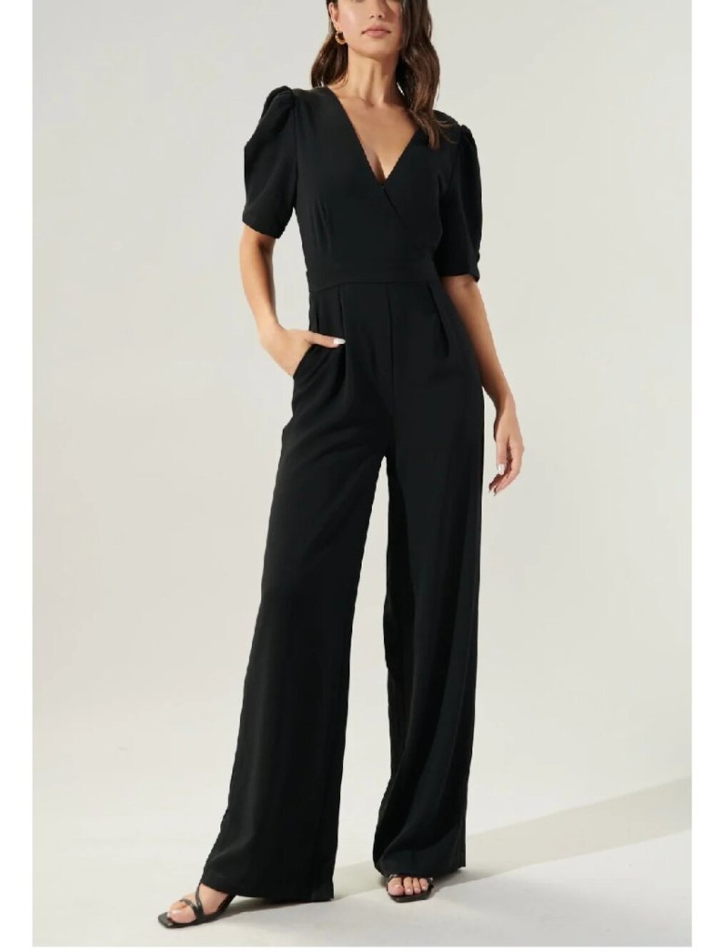 New Sugalips Jumpsuit Black Wide legs